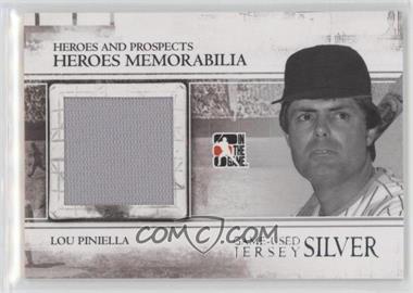2011 In the Game Heroes and Prospects - Heroes Memorabilia - Silver Jersey #HM-22 - Lou Piniella /160