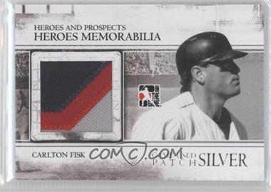 2011 In the Game Heroes and Prospects - Heroes Memorabilia - Silver Patch #HM-21 - Carlton Fisk /5