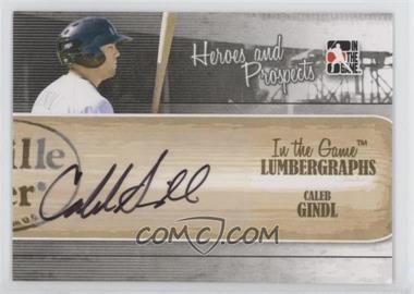 2011 In the Game Heroes and Prospects - Lumbergraphs #L-CGI - Caleb Gindl /100