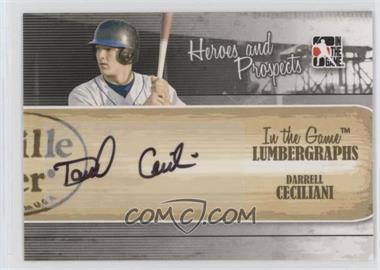 2011 In the Game Heroes and Prospects - Lumbergraphs #L-DC.1 - Darrell Ceciliani /100