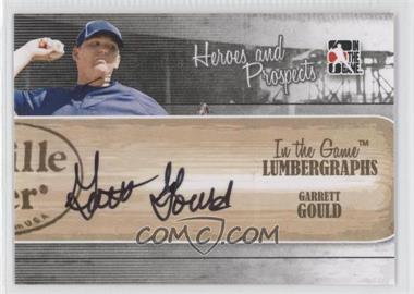 2011 In the Game Heroes and Prospects - Lumbergraphs #L-GG - Garrett Gould /100