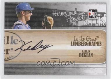 2011 In the Game Heroes and Prospects - Lumbergraphs #L-KDE - Kellin Deglan /100