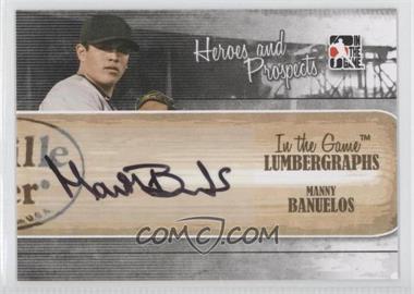 2011 In the Game Heroes and Prospects - Lumbergraphs #L-MB - Manny Banuelos /100