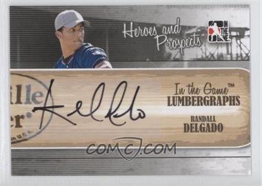 2011 In the Game Heroes and Prospects - Lumbergraphs #L-RD - Randall Delgado /100