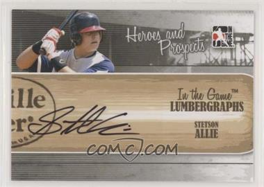 2011 In the Game Heroes and Prospects - Lumbergraphs #L-SAL - Stetson Allie /100