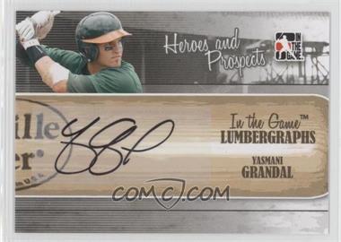 2011 In the Game Heroes and Prospects - Lumbergraphs #L-YG - Yasmani Grandal /100