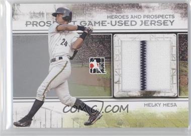 2011 In the Game Heroes and Prospects - Prospect Game-Used Jersey - Silver #PJ-07 - Melky Mesa