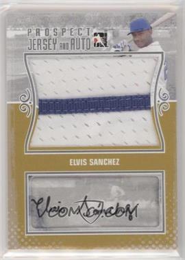 2011 In the Game Heroes and Prospects - Prospect Jersey and Auto - Silver #PJA-ES - Elvis Sanchez /4