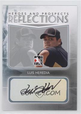 2011 In the Game Heroes and Prospects - Reflections - Silver #R-LH - Luis Heredia /5