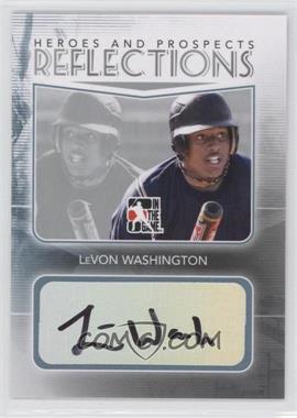 2011 In the Game Heroes and Prospects - Reflections - Silver #R-LW - Levon Washington /5