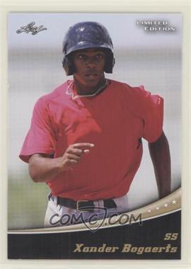 2011 Leaf Limited Edition - [Base] - Gold #39 - Xander Bogaerts /200