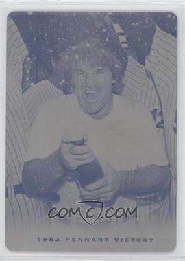 2011 Leaf Pete Rose Legacy - [Base] - Printing Plate Black #49 - Pete Rose /1