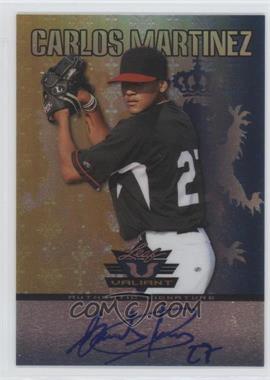 2011 Leaf Valiant - [Base] - Blue #VA-CM1 - Carlos Martinez /99