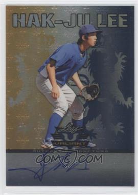 2011 Leaf Valiant - [Base] - Blue #VA-HL1 - Hak-Ju Lee /99