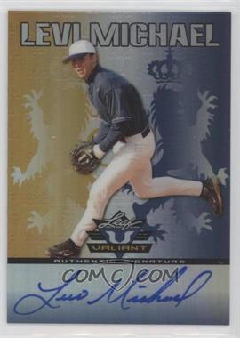 2011 Leaf Valiant - [Base] - Blue #VA-LM2 - Levi Michael /99