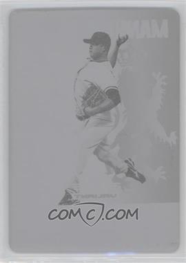 2011 Leaf Valiant - [Base] - Printing Plate Magenta #VA-MB2 - Manny Banuelos /1