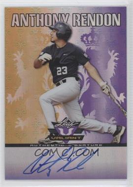 2011 Leaf Valiant - [Base] - Purple #VA-AR1 - Anthony Rendon /25