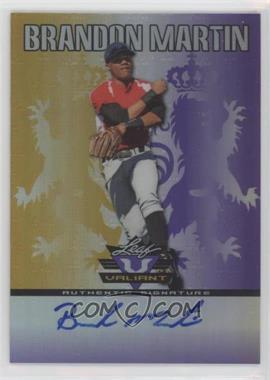 2011 Leaf Valiant - [Base] - Purple #VA-BM1 - Brandon Martin /25