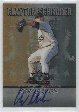 2011 Leaf Valiant - [Base] #VA-CS2 - Clayton Schrader