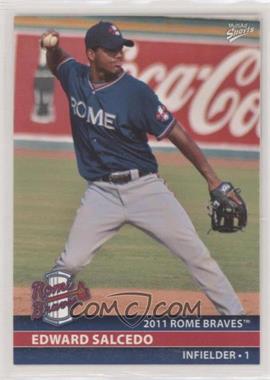 2011 MultiAd Sports Rome Braves - [Base] #22 - Edward Salcedo