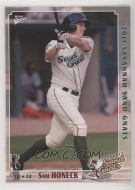 2011 MultiAd Sports Savannah Sand Gnats - [Base] #16 - Sam Honeck