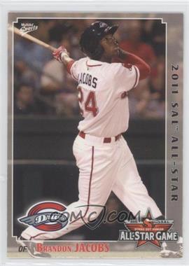 2011 MultiAd Sports South Atlantic League All-Stars - [Base] #12.2 - Brandon Jacobs