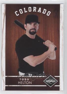 2011 Panini Limited - [Base] #29 - Todd Helton /249