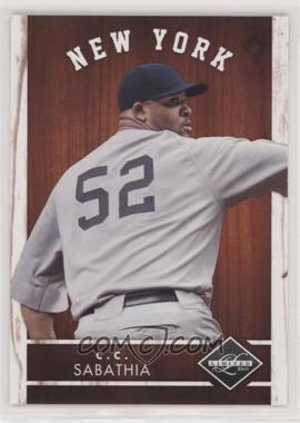 2011 Panini Limited - [Base] #9 - CC Sabathia /249