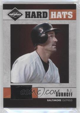 2011 Panini Limited - Hard Hats #2 - B.J. Surhoff /99