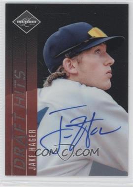 2011 Panini Limited - Limited Draft Hits - Signatures #13 - Jake Hager /295