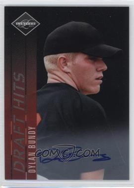 2011 Panini Limited - Limited Draft Hits - Signatures #4 - Dylan Bundy /149