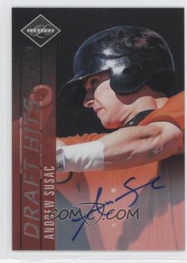 2011 Panini Limited - Limited Draft Hits - Signatures #7 - Andrew Susac /299