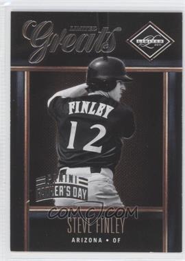 2011 Panini Limited - Limited Greats - Father's Day #33 - Steve Finley /5