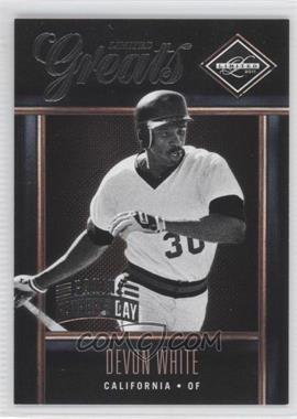 2011 Panini Limited - Limited Greats - Father's Day #38 - Devon White /5