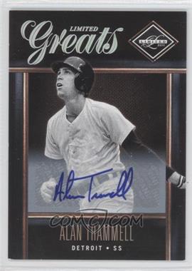 2011 Panini Limited - Limited Greats - Signatures #15 - Alan Trammell /499