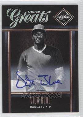 2011 Panini Limited - Limited Greats - Signatures #9 - Vida Blue /499