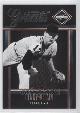 2011 Panini Limited - Limited Greats #3 - Denny McLain /299