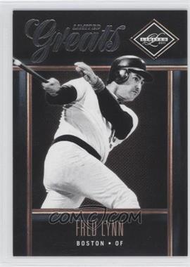 2011 Panini Limited - Limited Greats #4 - Fred Lynn /299