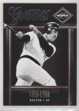 2011 Panini Limited - Limited Greats #4 - Fred Lynn /299
