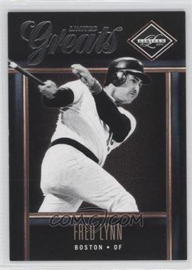 2011 Panini Limited - Limited Greats #4 - Fred Lynn /299