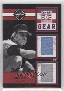 2011 Panini Limited - Limited Hall of Fame Gear #9 - Phil Niekro /125