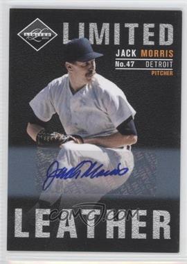 2011 Panini Limited - Limited Leather - Signatures #10 - Jack Morris /199