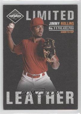 2011 Panini Limited - Limited Leather #17 - Jimmy Rollins /199