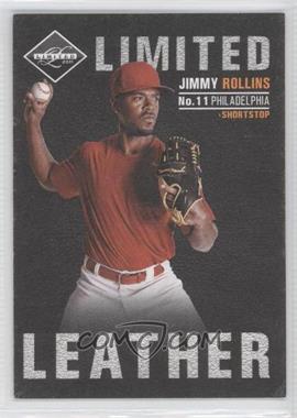2011 Panini Limited - Limited Leather #17 - Jimmy Rollins /199