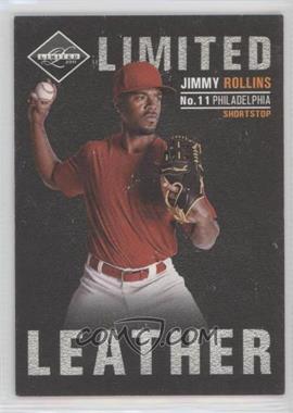 2011 Panini Limited - Limited Leather #17 - Jimmy Rollins /199