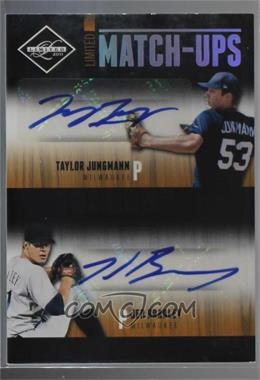 2011 Panini Limited - Limited Match-Ups - Signatures #10 - Jed Bradley, Taylor Jungmann /99 [Noted]