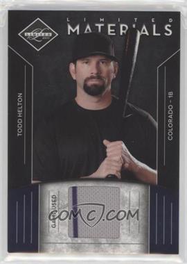 2011 Panini Limited - Limited Materials #6 - Todd Helton /499