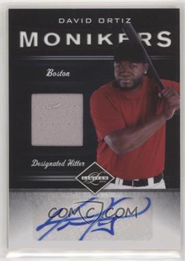 2011 Panini Limited - Limited Moniker - Jersey #11 - David Ortiz /10