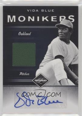 2011 Panini Limited - Limited Moniker - Jersey #5 - Vida Blue /149