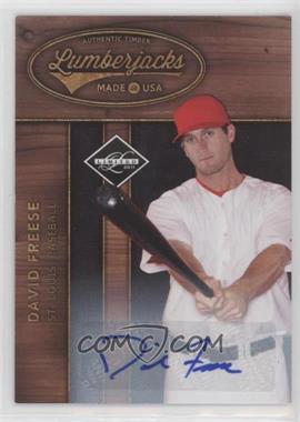 2011 Panini Limited - Lumberjacks - Signatures #7 - David Freese /99